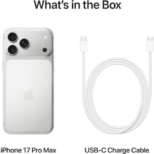 SMARTPHONE  IPHONE 17 PRO MAX 5G 512GB MFYQ4QL/A SILVER